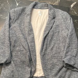 LC LAUREN CONRAD FRENCH TERRY BLAZER